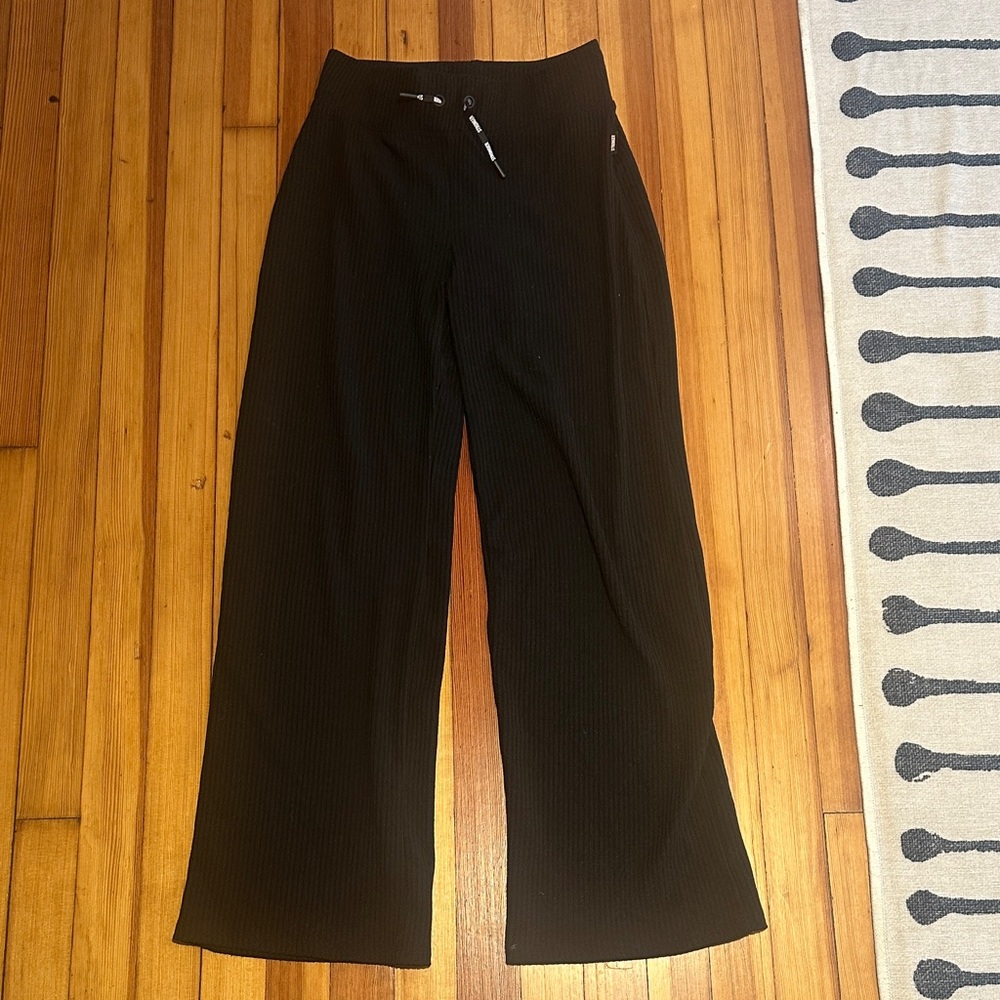 Stronger Black Wide-Leg Pants